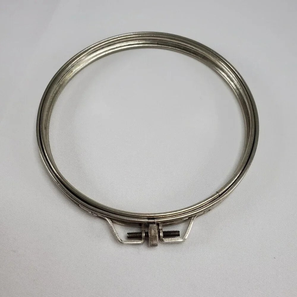 VTG Boye 5” Metal Embroidery Hoop Needle Point Adjustable Screw USA